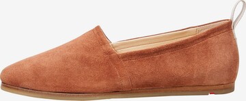 LLOYD Classic Flats in Brown: front