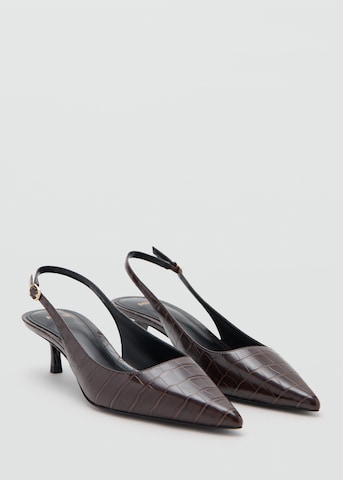MANGO Slingpumps 'MONACO' in Rood