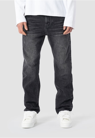 Project Blue Regular Jeans in Zwart: voorkant