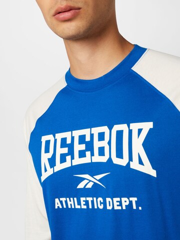 Reebok Λειτουργικό μπλουζάκι 'Workout Ready Supremium' σε μπλε