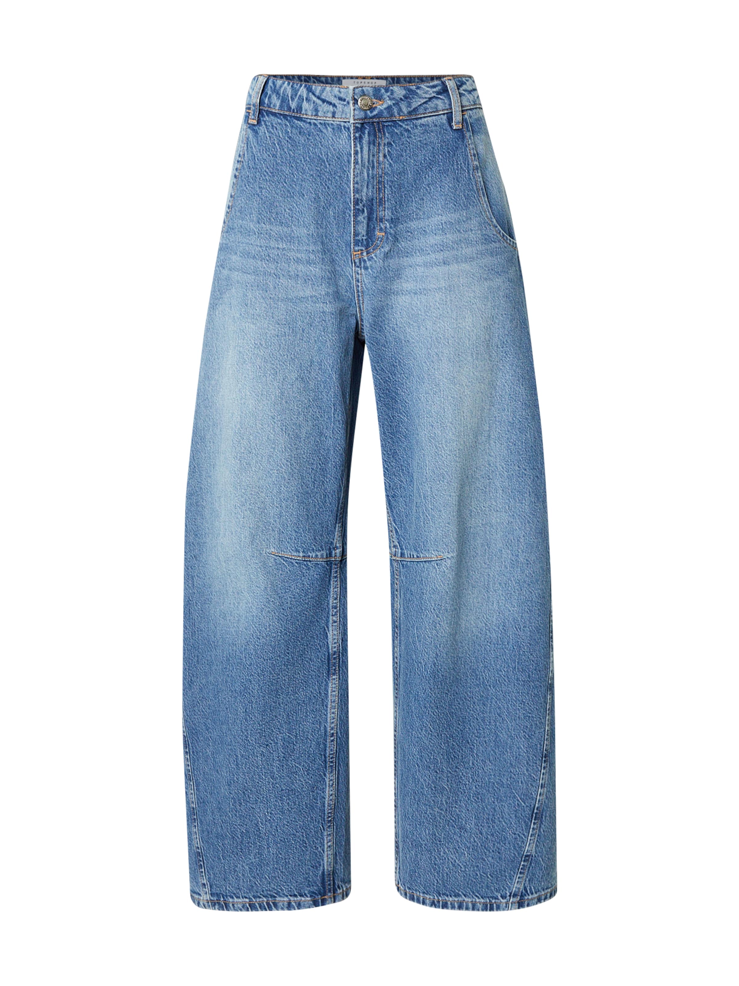 TOPSHOP Jean 'NANNA' en bleu denim, Vue avec produit
