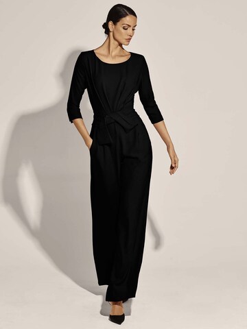MADELEINE Jumpsuit in Zwart: voorkant