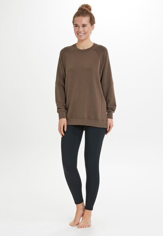 Athlecia Athletic Sweatshirt 'Diaphia' in Brown