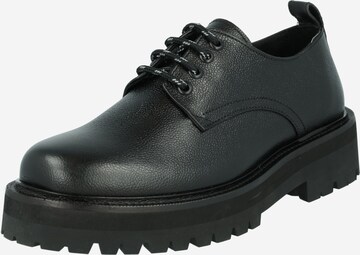 J.Lindeberg Lace-Up Shoes 'Derby' in Black: front