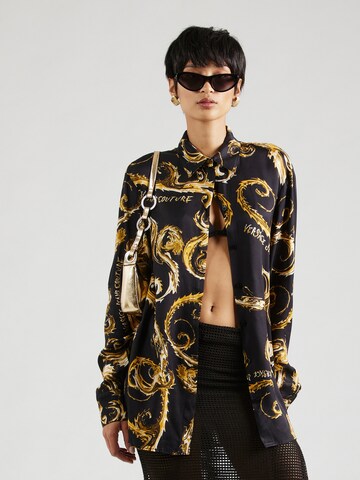 Chemisier Versace Jeans Couture en noir : devant