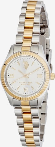 Orologio analogico 'Charlotte' di U.S. POLO ASSN. in bianco: frontale