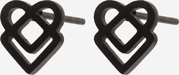 Boucles d'oreilles Liebeskind Berlin en noir : devant