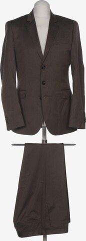 BOSS Black Suit in M in Brown: front