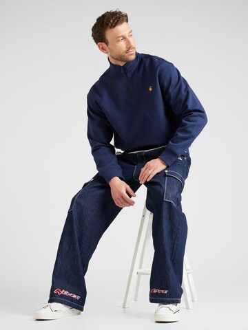 Carhartt WIP Klasický střih Mikina – modrá