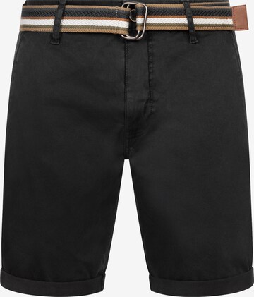 Regular Pantalon 'Cunning' INDICODE JEANS en noir : devant