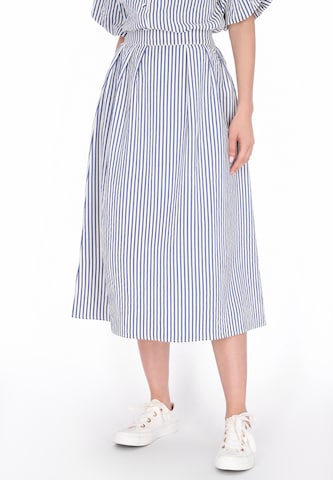 usha BLUE LABEL Rok in Blauw: voorkant