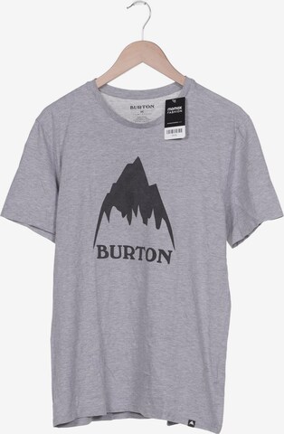 BURTON Shirt in M in Grey: front
