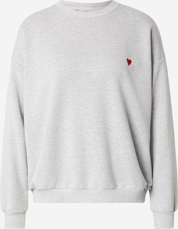 Sweat-shirt 'Eva' studioselect en gris : devant