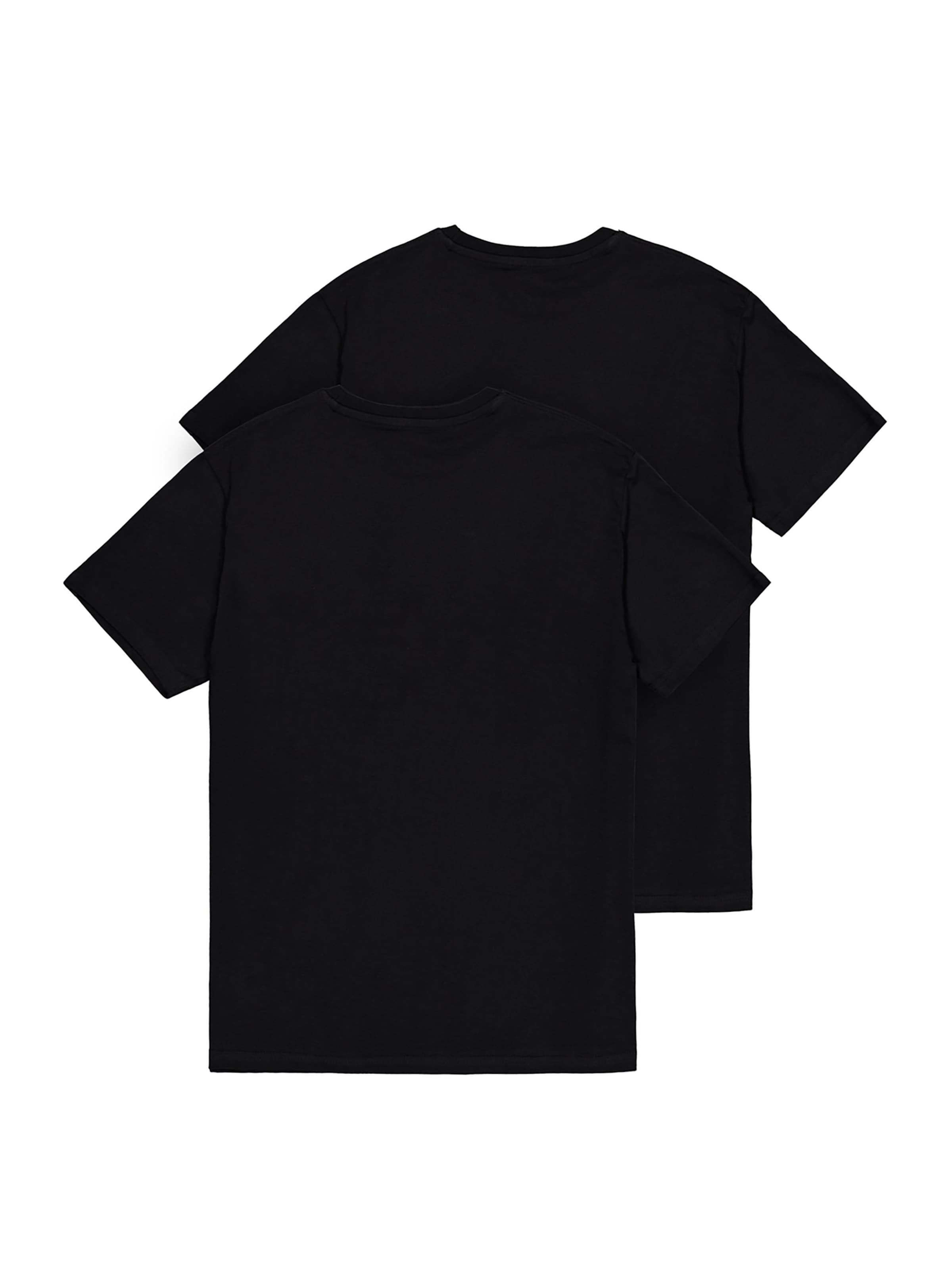 ALPHA INDUSTRIES Shirt in Black