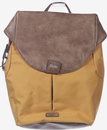 ZWEI Backpack in One size in Yellow: front