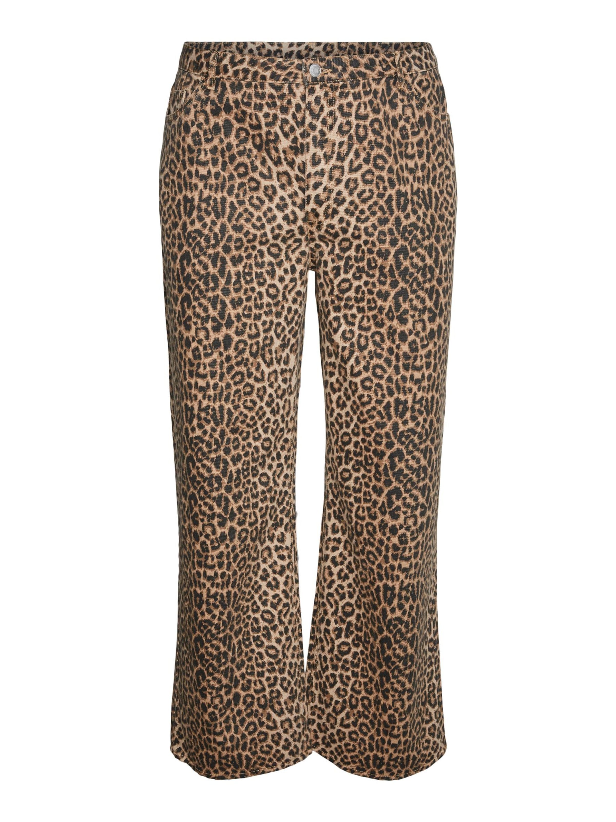 bēšs Vero Moda Curve Platas staras Džinsi 'VMCTESSA': no priekšpuses