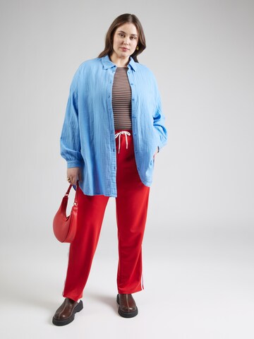 Camicia da donna 'CARTHYRA' di ONLY Carmakoma in blu