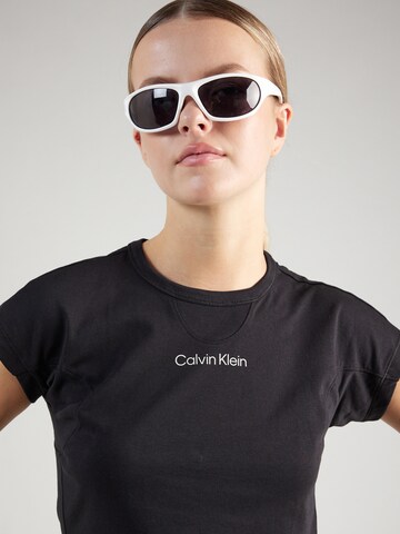 Calvin Klein Sport Functioneel shirt 'HYBRID' in Zwart