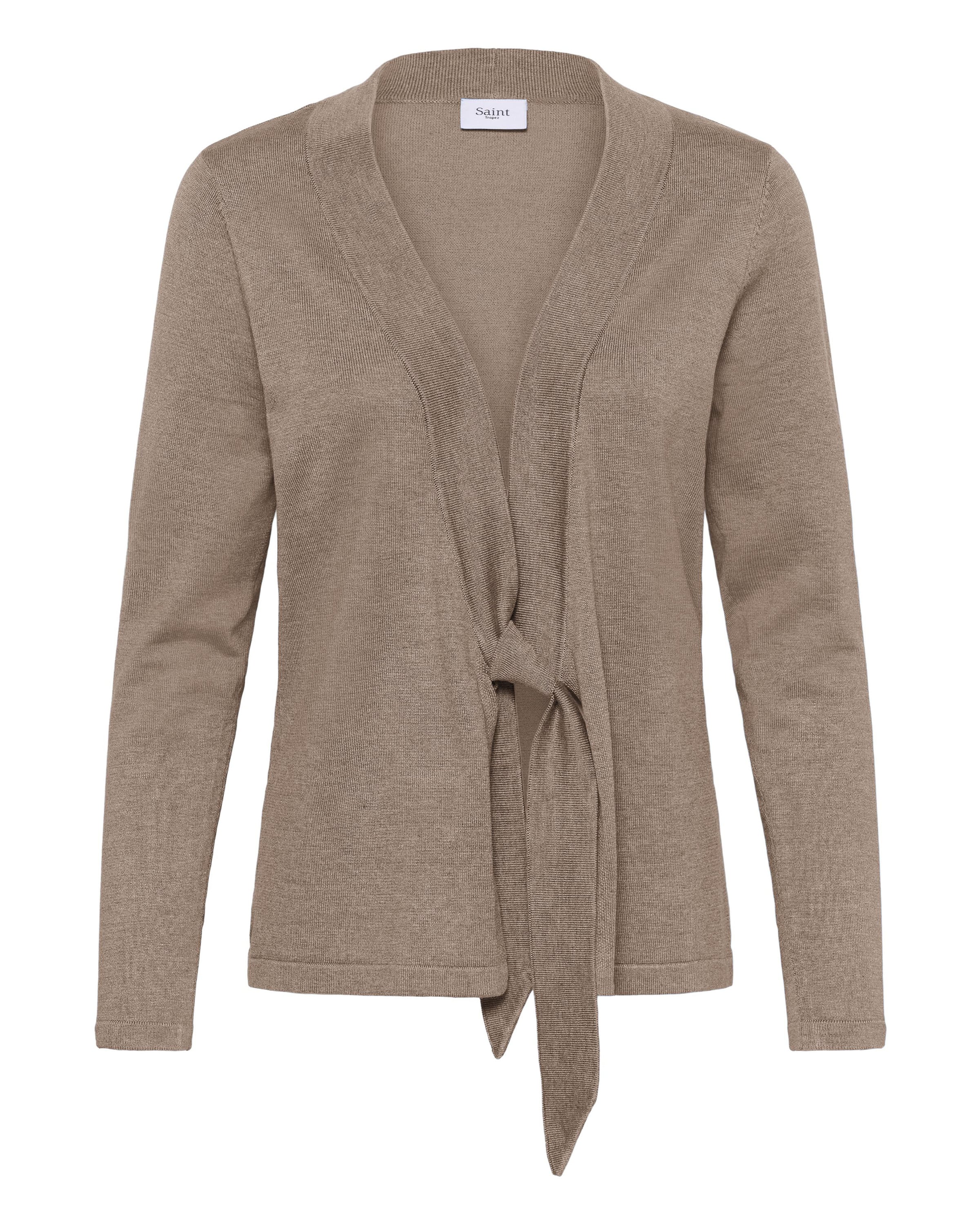 SAINT TROPEZ - Cárdigan en beige: frente