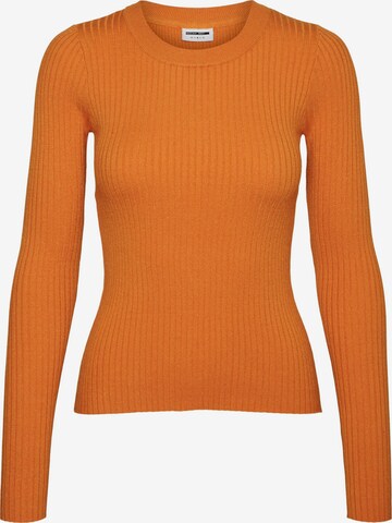 Pull-over 'Ship' Noisy May Petite en orange : devant