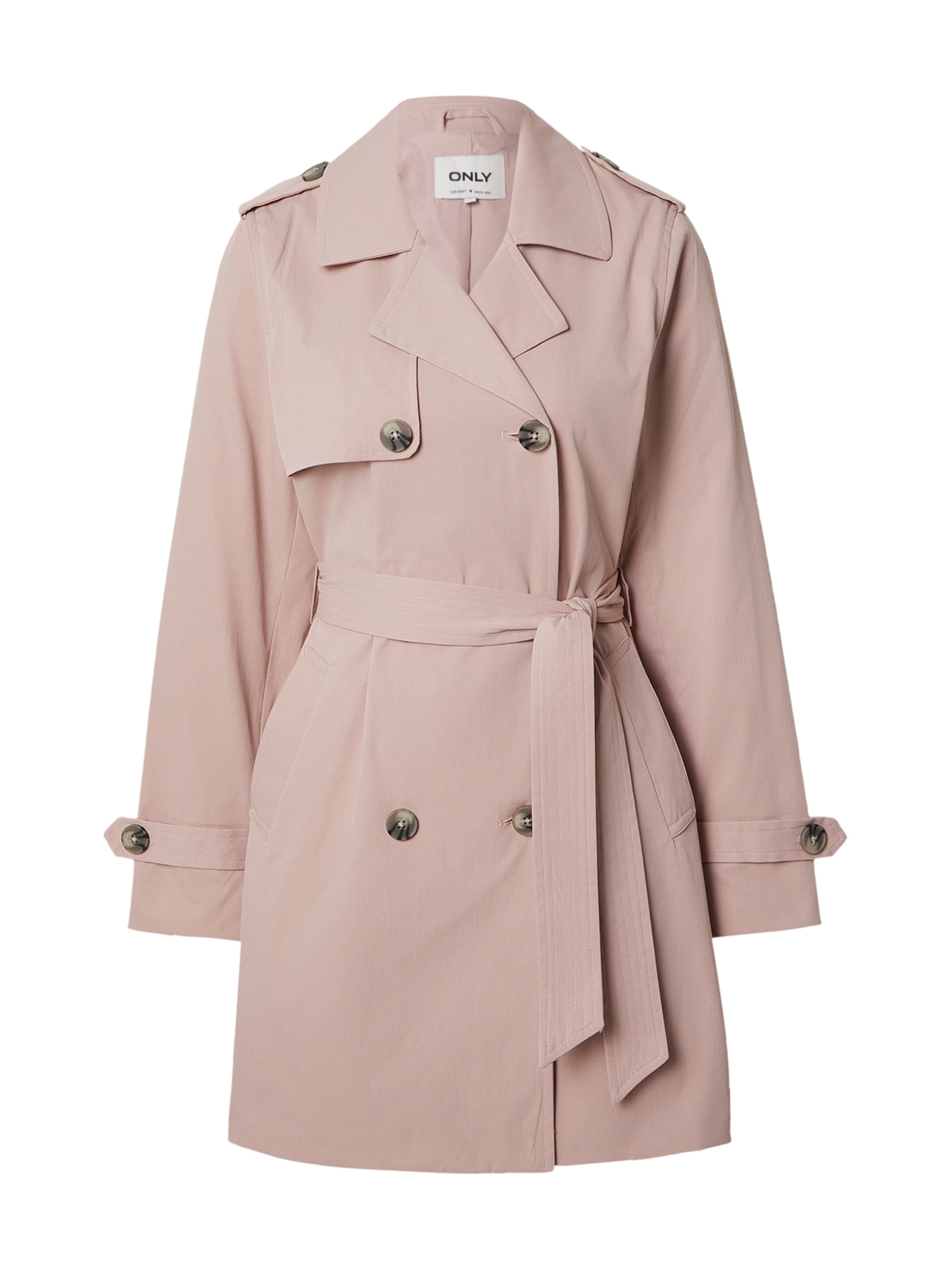 Cappotto di mezza stagione 'ONLDisa' di ONLY in rosa: frontale