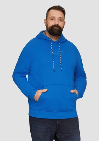 s.Oliver Sweatshirt in Blau: Vorderseite