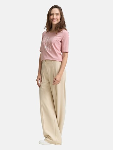 TOM TAILOR T-Shirt in Rot