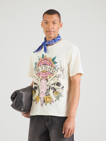 JACK & JONES T-shirt 'JORBAND' i vit: framsida