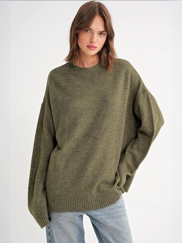 Pullover 'Pullover' di MixRay in verde: frontale