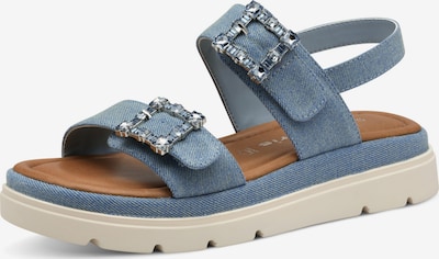 Tamaris Sandale in blue denim, Produktansicht
