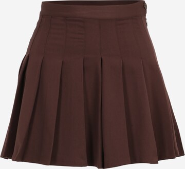 Monki Skirt in Brown: front