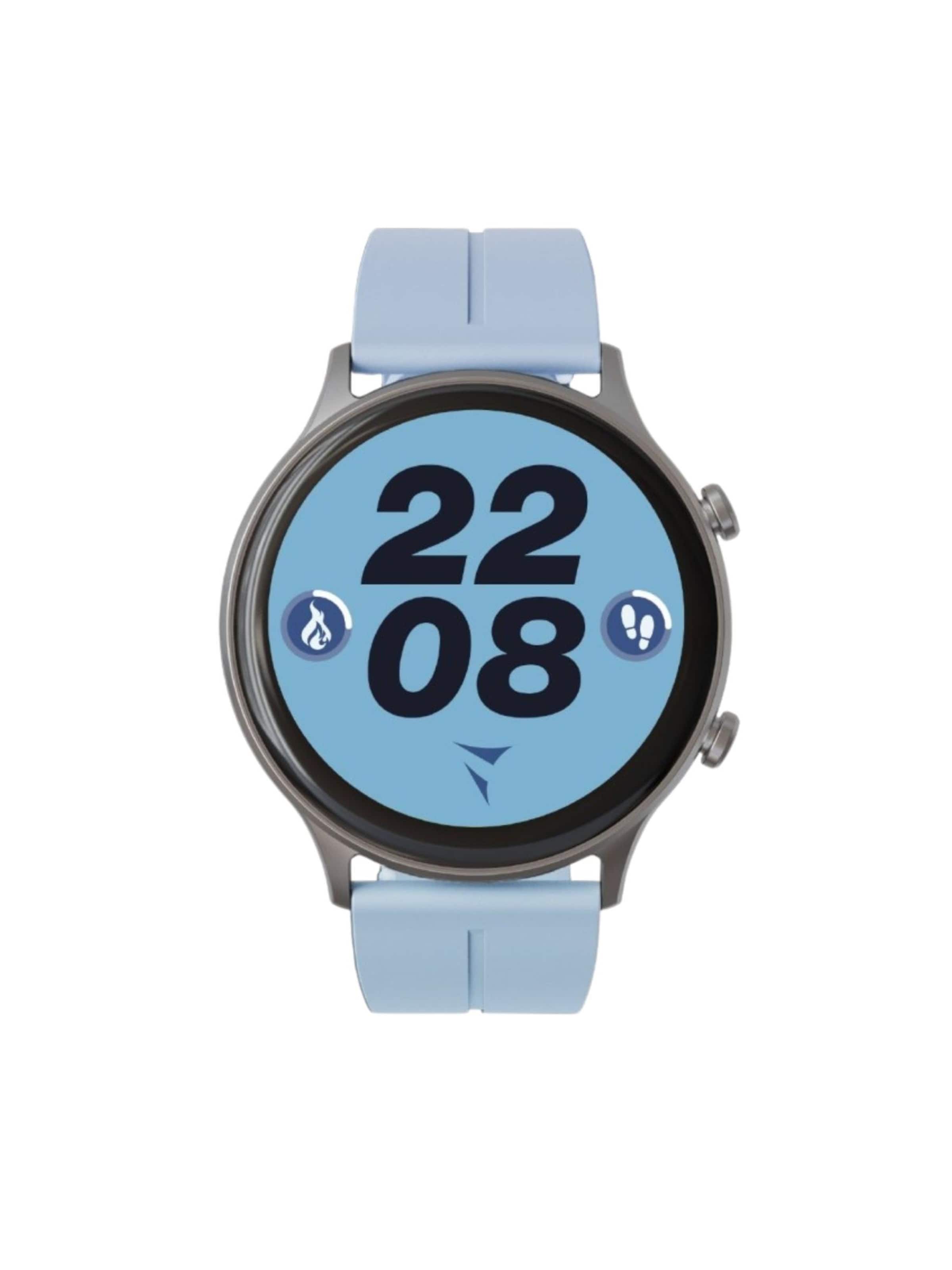 Techmade Digital Watch 'Dynamic 2 Smartwatch - Bundle mit Kopfhörern' in Blue