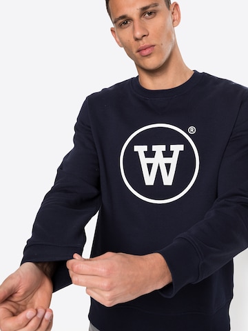 WOOD WOOD Sweatshirt in Blue