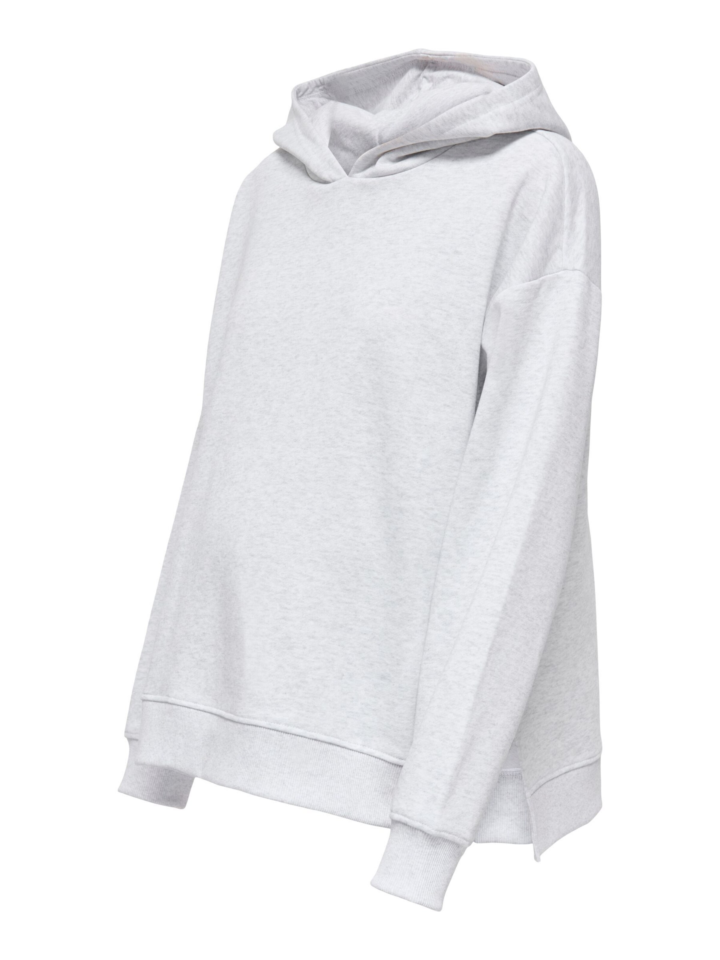 Only Maternity Sweatshirt 'OLMCosita' in de kleur Lichtgrijs, Productweergave