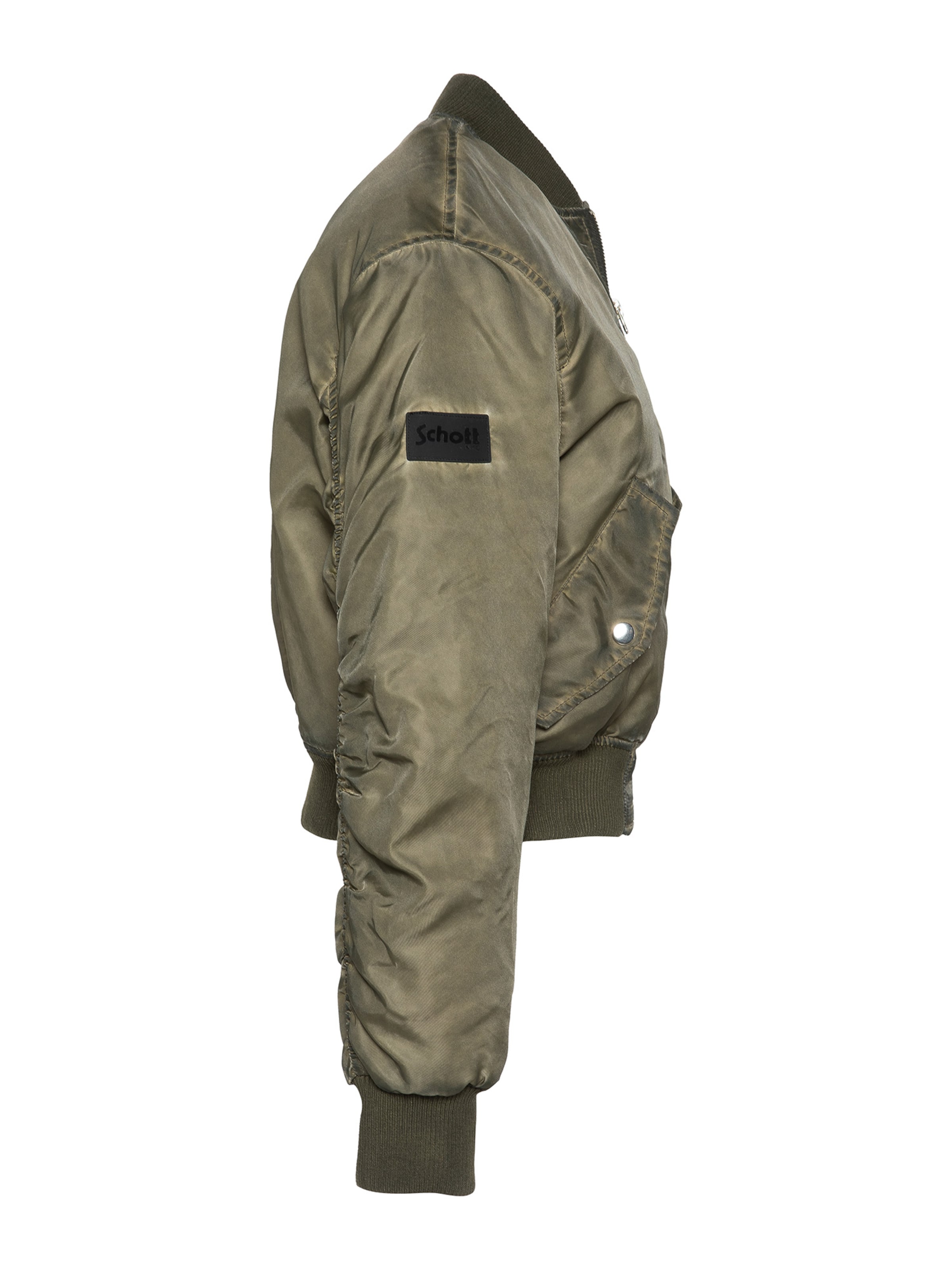 Manteau mi-saison Schott NYC en vert
