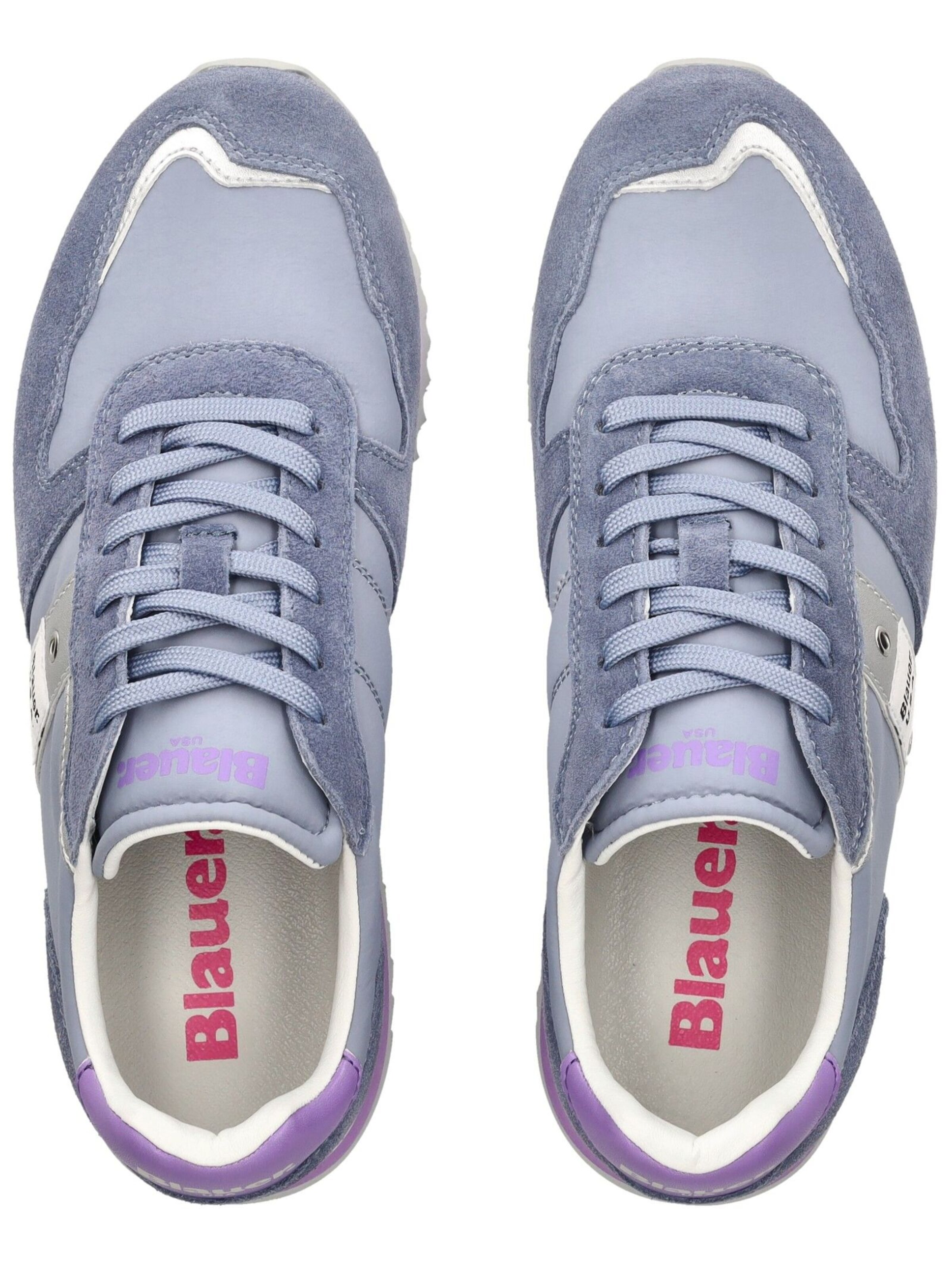 Baskets basses Blauer.USA en bleu