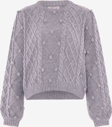 Pullover di IZIA in grigio: frontale