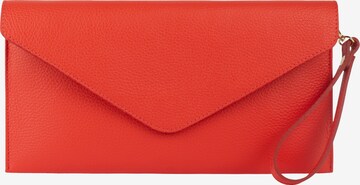faina Clutch in Red: front
