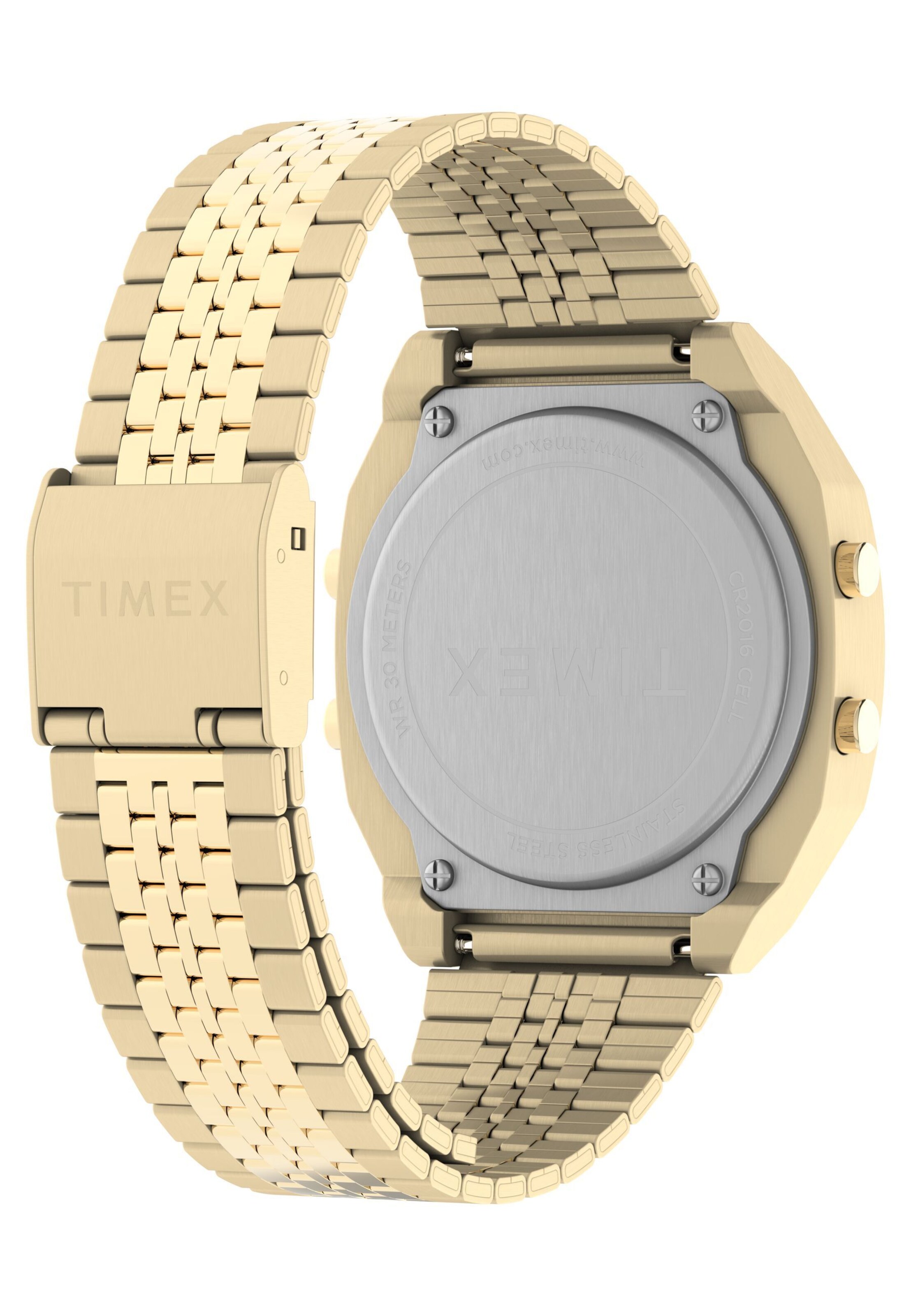 TIMEX Digitalur 'Lab T80' i guld