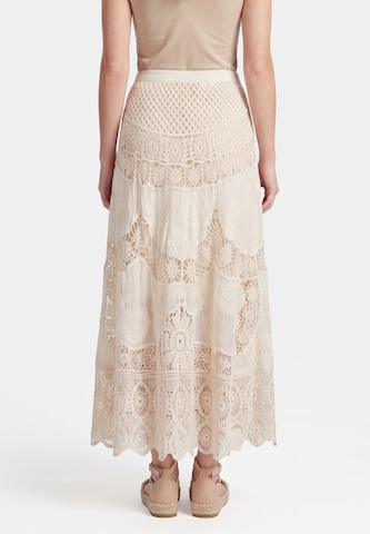Jupe usha FESTIVAL en beige