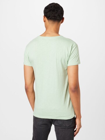 Derbe Shirt 'Klar Schiff' in Green