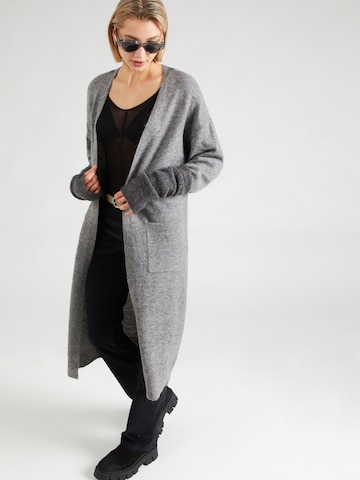 Y.A.S Knit Cardigan 'BALIS' in Grey