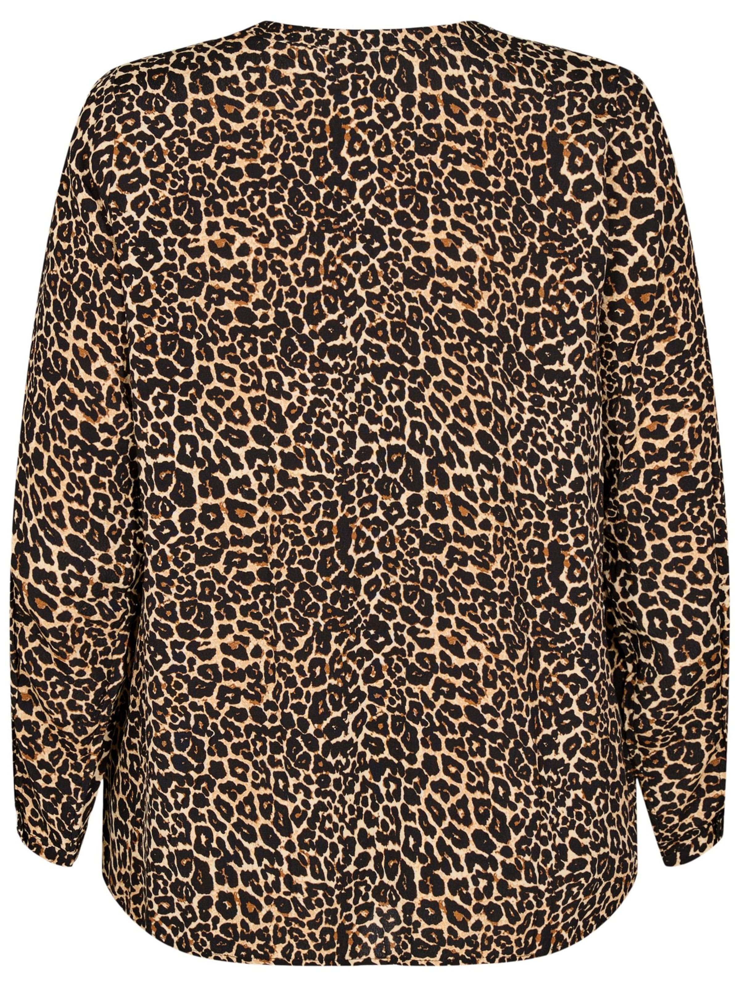 Zizzi Μπλούζα 'Bella' σε καφέ