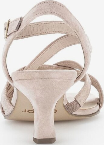 GABOR Strap Sandals in Pink