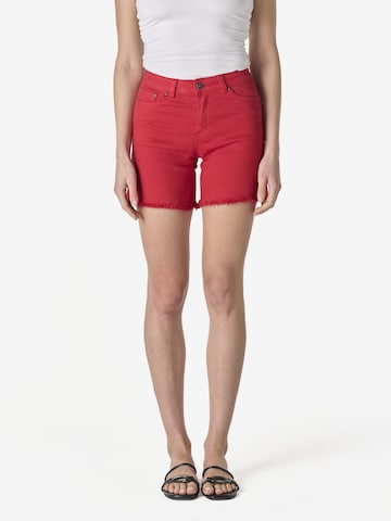 KOROSHISlimfit Traperice - crvena boja: prednji dio