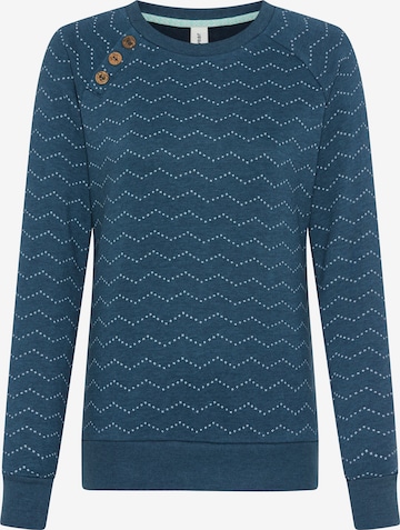 Ragwear Sweatshirt in Green: front
