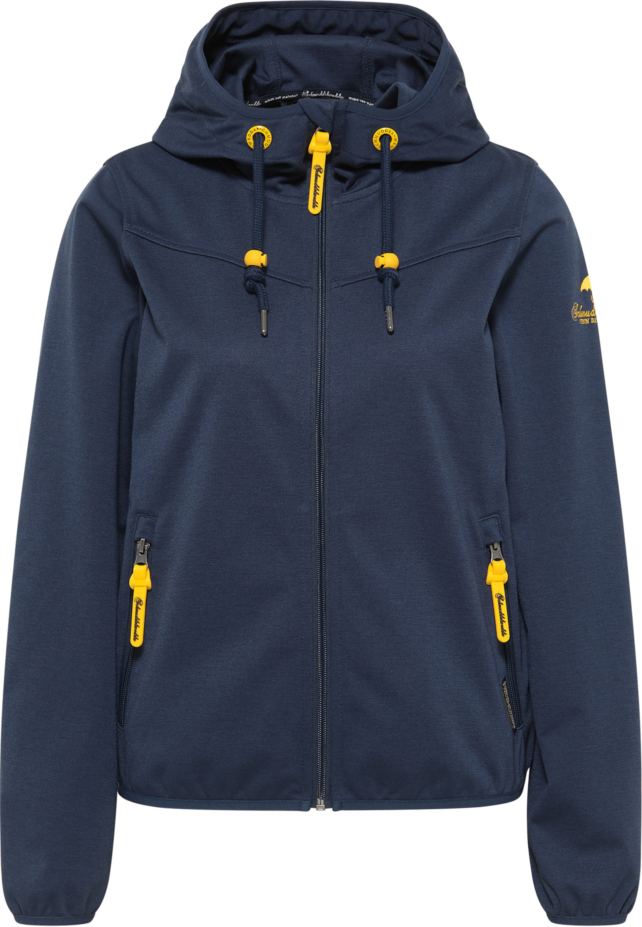 Schmuddelwedda - Chaqueta funcional 'Kianna' en azul: frente