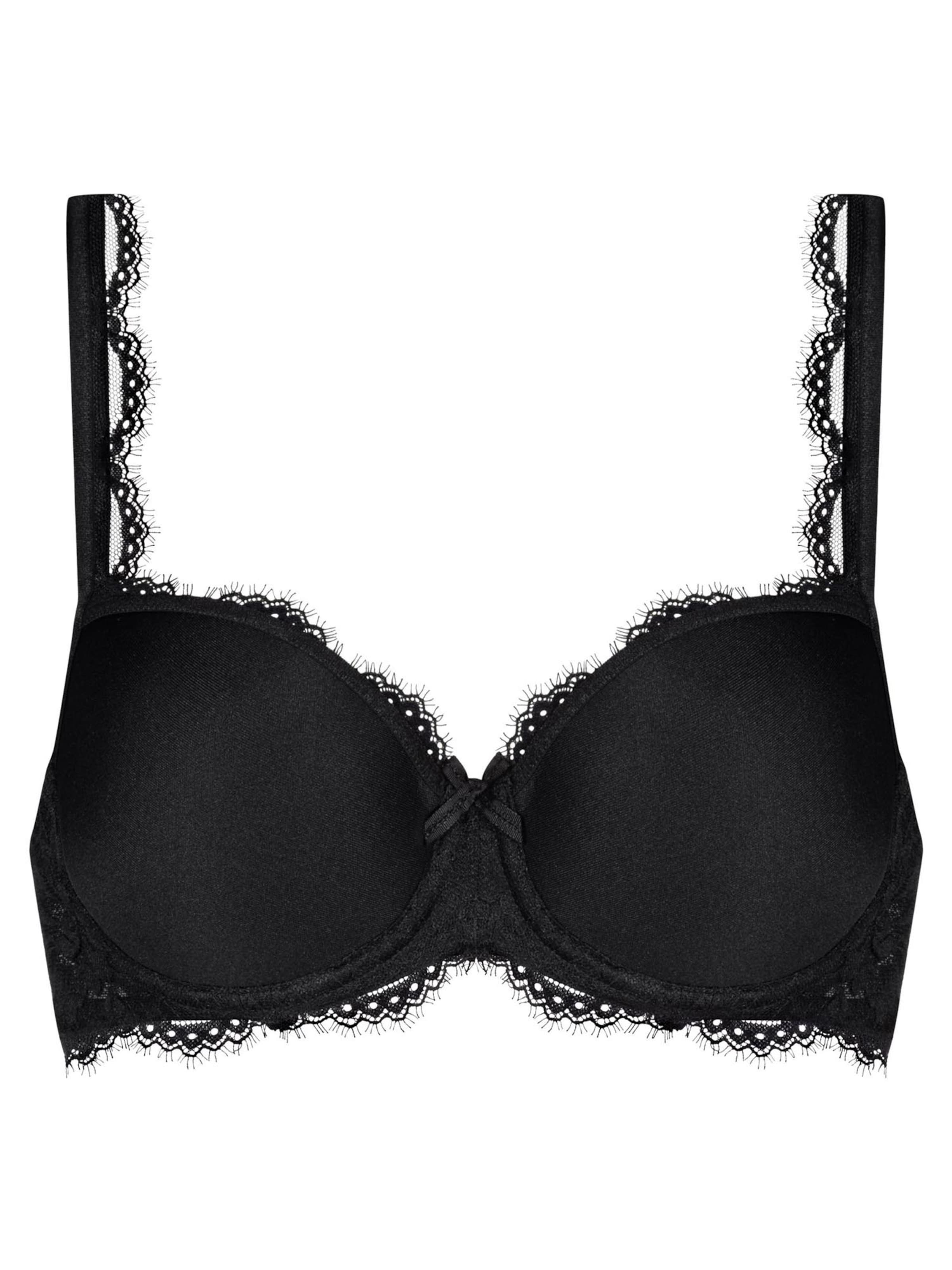 Mey Push-up BH 'Amazing' in Zwart: voorkant