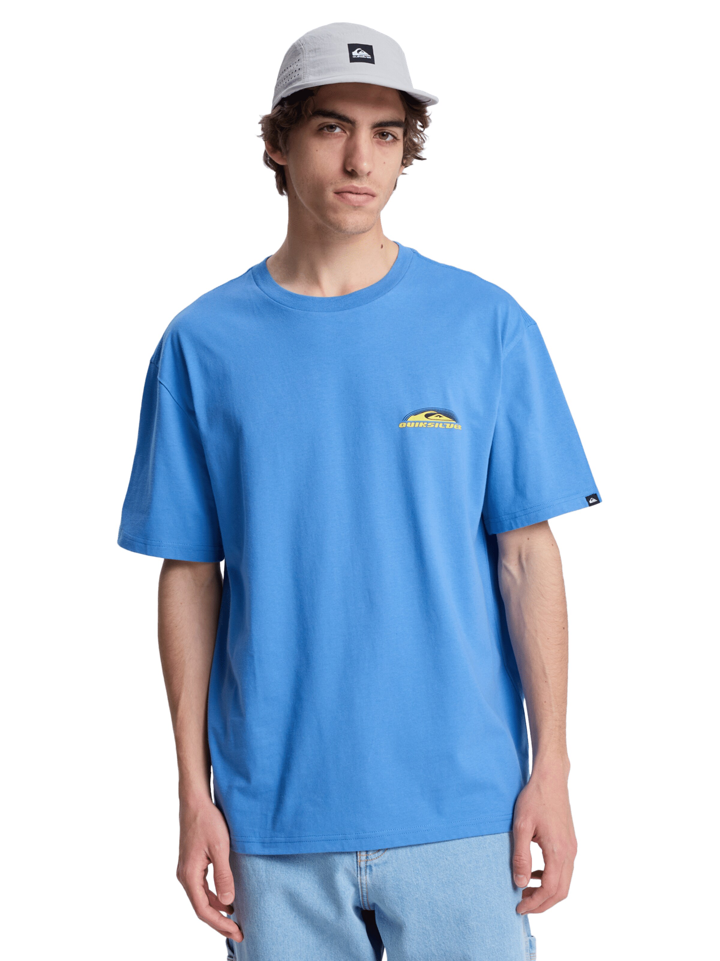 QUIKSILVER T-Shirt in Blau: Vorderseite