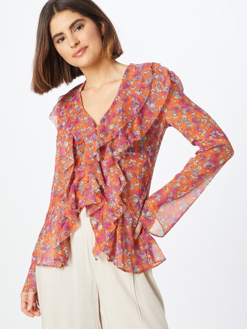 Free People Blouse 'NINA' in Oranje: voorkant